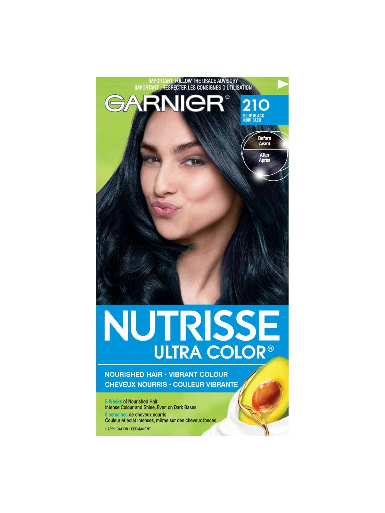 Garnier Nutrisse Black Hair Colour