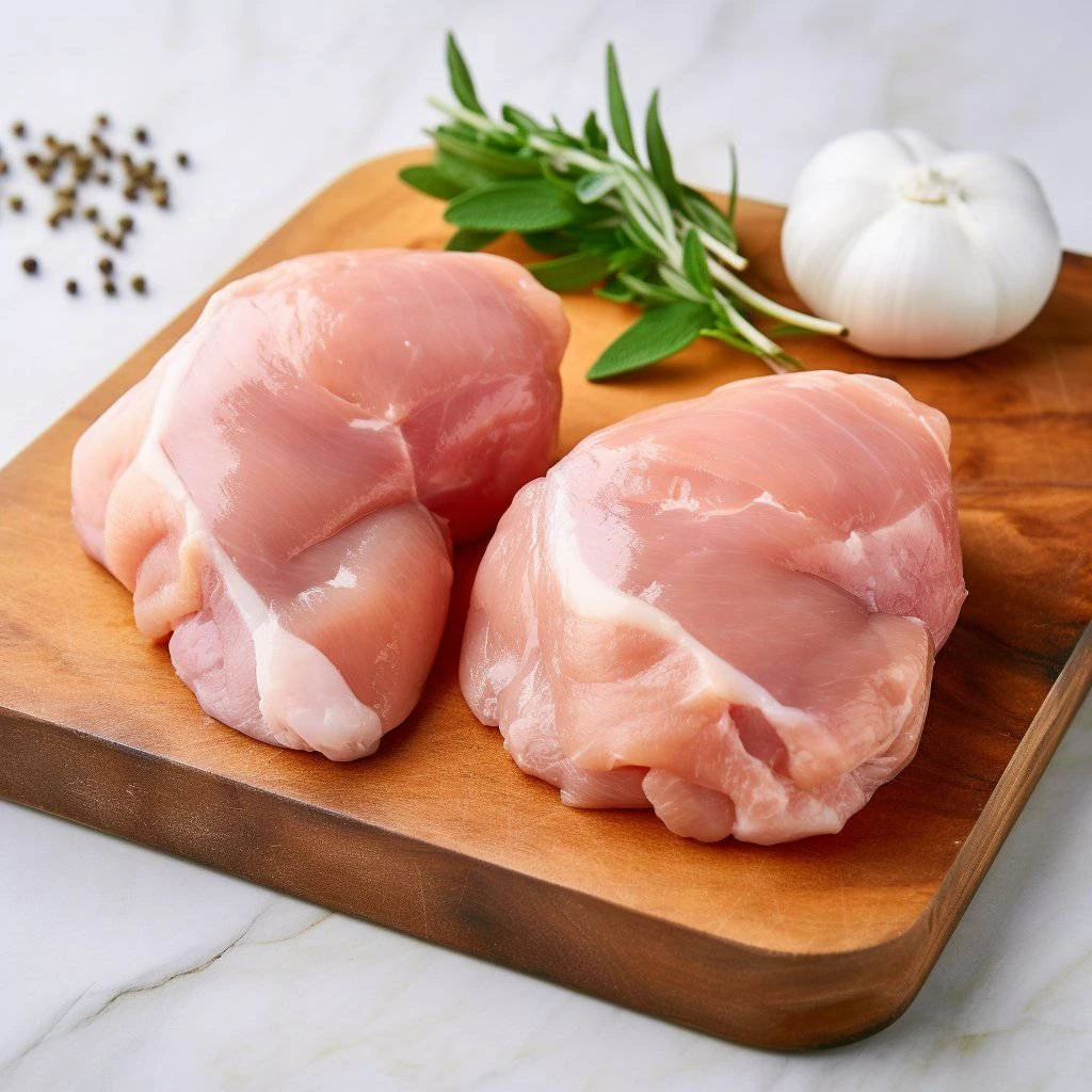 Fresh Halal Chicken Thighs