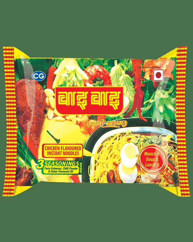 Wai Wai Chicken Flavour Noodles